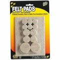 Master Mfg Co FELT PADS, ASSORTED COMBO, 2 BEIGE MAS88499